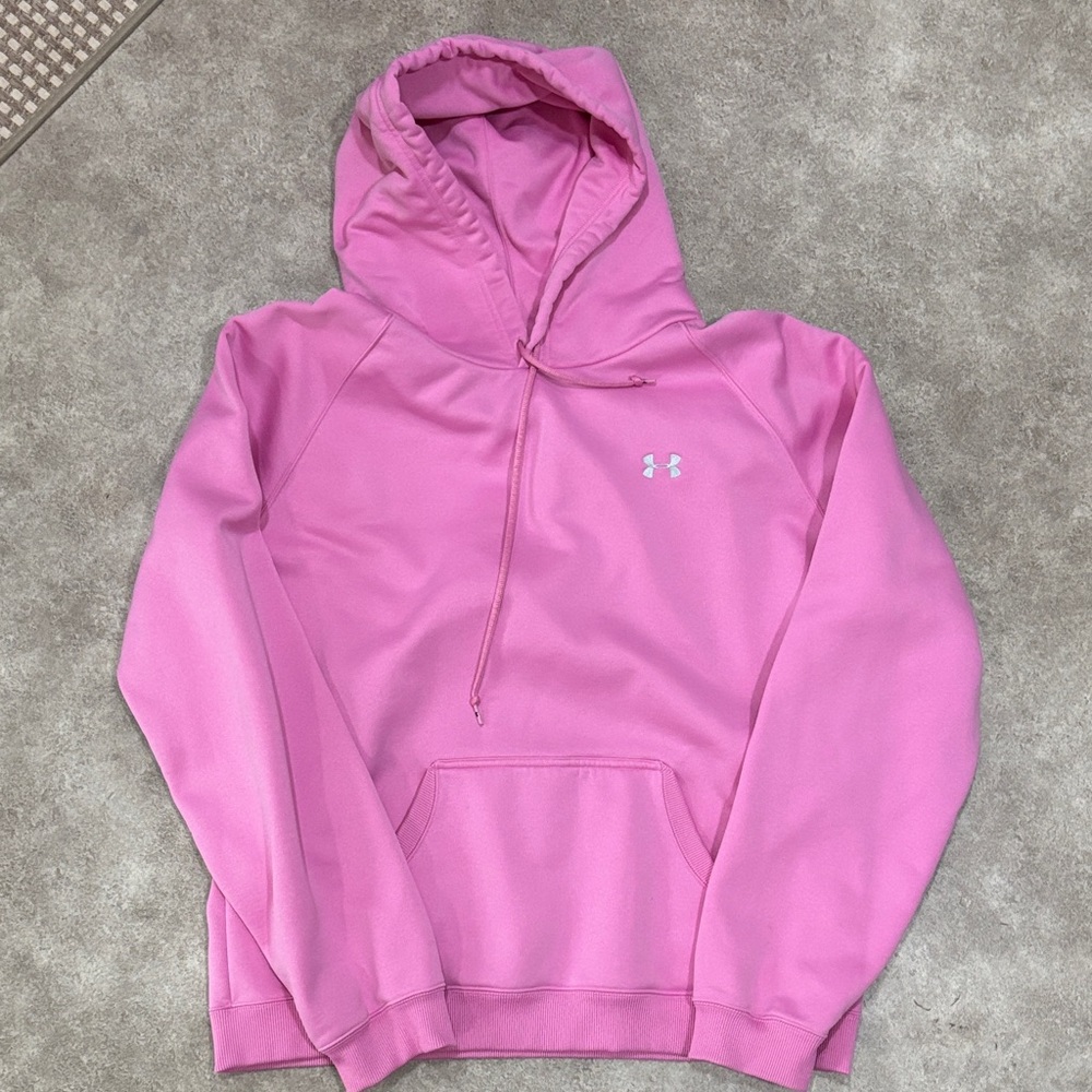 Under Armour Vibrant Pink Pullover Hoodie